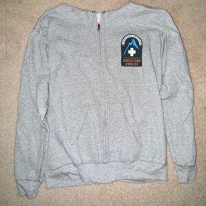 WORN ONCE: DISNEY PARKS EXPEDITION EVEREST ZIP DOWN HOODIE